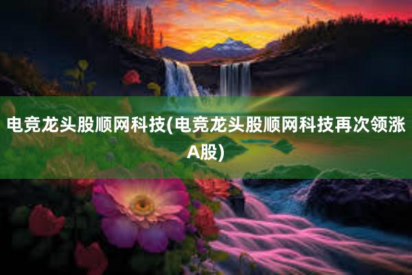 电竞龙头股顺网科技(电竞龙头股顺网科技再次领涨A股)