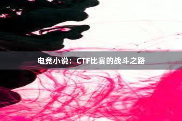 电竞小说：CTF比赛的战斗之路