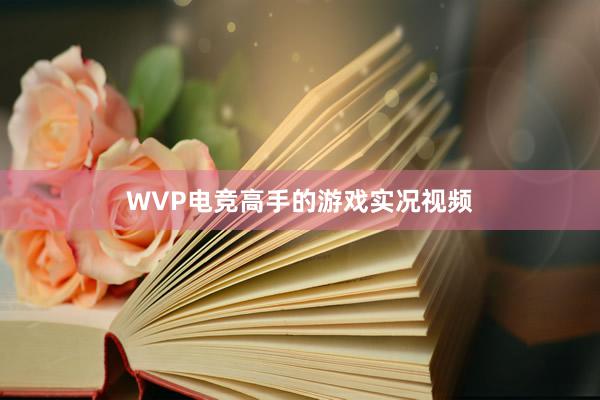 WVP电竞高手的游戏实况视频