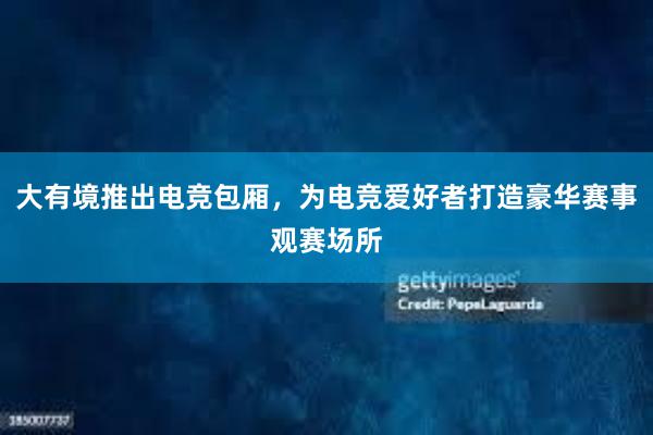 大有境推出电竞包厢，为电竞爱好者打造豪华赛事观赛场所